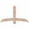 Ekena Millwork Bellingham Smooth Timber Gable Bracket, Douglas Fir, 60"W x 35"H x 3 1/2"D x 5 1/2"F, 14/12 Pitch GBW060X35X0406BEL00SDF - alternate 1